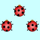 Ladybug Pair Up гра