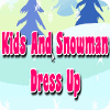 Kids And Snowman Dress Up гра